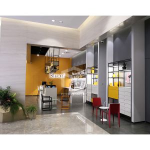 Monomer Design Coffee Shop Display Counter 16mm Thick MDF