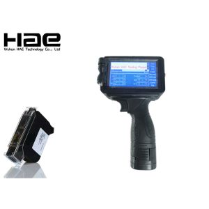 Automatic Handheld Inkjet Coder 600dpi Date Coding Machine For Bottle / Box