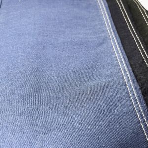Elastic Knitted RFD Cotton Spandex Denim Fabric 320gsm Cotton Modal