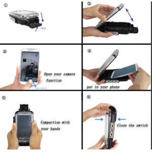 100% Test And Vertify IPX8 40Meters Waterproof Case For Samsung S4 English User