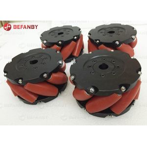 360 Degree AGV Trolley 380 Mm Mecanum Wheel 15 Inch