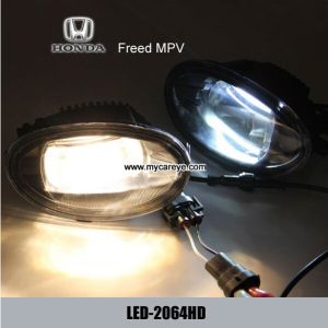 Honda Freed MPV car front fog lamp assembly LED DRL running lights suppliers