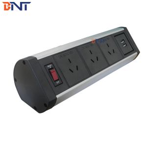 Australian power clamp tabletop edge mount power data socket outlet