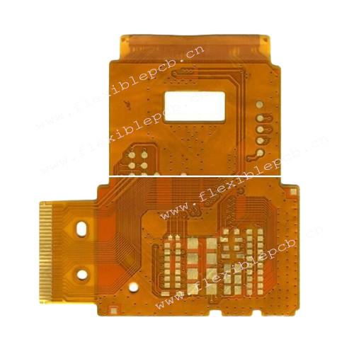 Quality GPS 2 Layer Flex Pcb Stackup 0.5oz-3oz Copper Flex Circuit Design wholesale