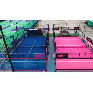 Cheap Synthetic Grass Surface 10*20m Paddle Tennis Curved Grass 13mm Sports Artificial Turf for sale