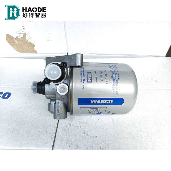 Quality HAODE Sinotruk Air Dryer Assembly for Sitrak C7h Hohan Man Engine Parts WG9000360532 wholesale