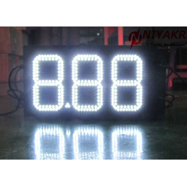 Quality 60Hz 50Hz Electronic LED Gas Price Signs Wireless Control Or RS232 wholesale
