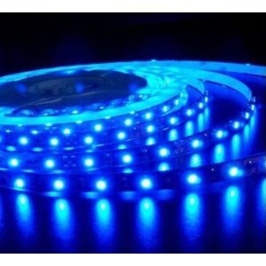 LED strip 5050 SMD 12V flexible light 60LED/m,5m 300LED,White,White warm,Blue