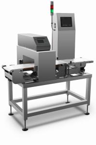 Cheap High speed combined metal detection and check weigher machine for metal detection and weight sorting process for sale