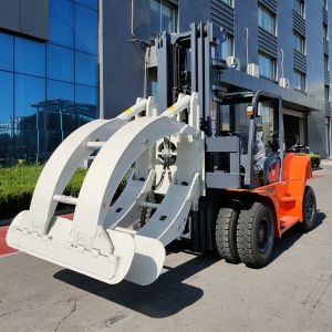 FG70 15500 LBS 7 Tons Capacity LPG Forklift With Cushion Tires