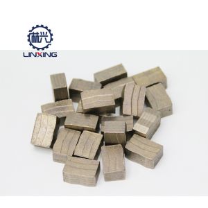 Raw Material Metal Powder Diamond Cutting Segment for Marble Gangsaw