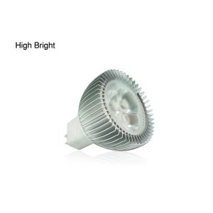 High Lumen AC / DC12V 3W 250lm IP20 MR16 SMD LED Bulbs For Architectural