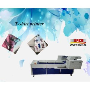 China Digital T Shirt Printing Machine Inkjet Printer With RICOH Heads Printing on sale