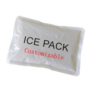 Cheap Food Elastic Gel Based Ice Packs Reusable Food Delivery Sweat Proof Freezer Ice Packs Transport for sale