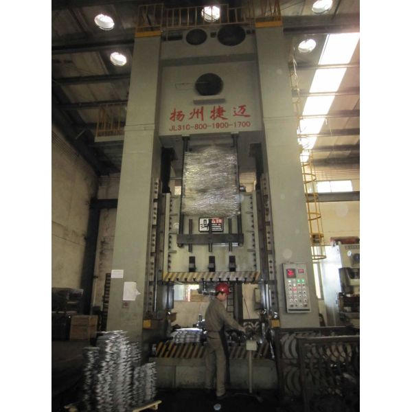HJ stamping machine-800T.JPG American Mechanical Suspension System for trailer