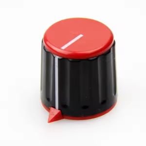 4mm Shaft Plastic Knob For Orange Potentiometer Application