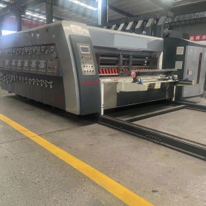 Automatic Corrugated Carton Flexo Printing Machine Lead Eage Feeder Slotting