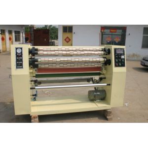 Cheap High Speed Paper Slitting Machine / Paper Slitter Rewinder Machine 0.012mm - 0.15mm for sale