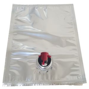 Leakproof Heat Seal Rectangular 220L Aseptic Bag In Drum With 1" Elpo Valve