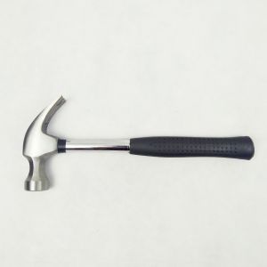 8OZ American Type Forged Steel Materials Claw Hammer With Steel Handle