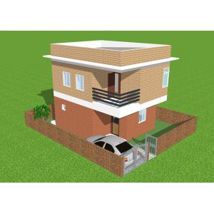 China Prefabricated Lightweight Steel Structure House Galvanized Light Steel Villa on sale