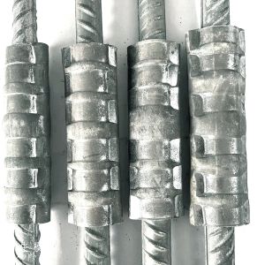 Mechanical 40mm Cold Extrusion Rebar Coupler No Thread Splicing Standard