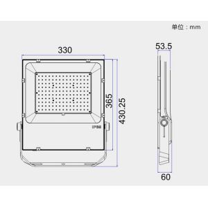 SMD LED Flood Light 5 Years Guarantee 150w LED Flood Light ETL DLC CE Listed