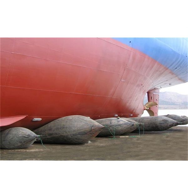 BV Certificate 2x11M Inflatable Marine Airbags For Ship Launching And Salvage 3