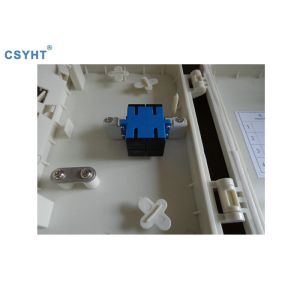 Outdoor OTB ODP Optical Fiber Terminal Box 4 Core With SC Adapter / Pigtails