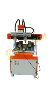 Cheap Small 4 axis CNC Router multihead jade engraving machine with 2 spindles 2 rotary axis for sale
