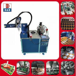 Manufacturing Plant Two Part Potting Machine with Speed Range of 0-200mm/s and