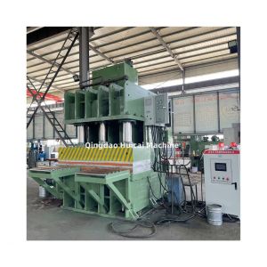 220/380V C Model V-belt Vulcanizing Press Machine with 1.20 MN Nominal Molding