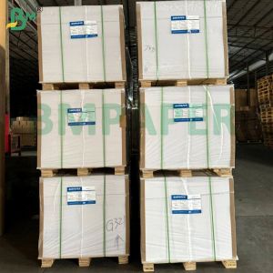 Eco - Friendly 100GSM White Kraft Paper Superior Stiffness & Durability for Bag Making