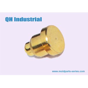 Spring Loade Pin, High Precision Copper C3604 Gold Plated 1A 12V SMT Type