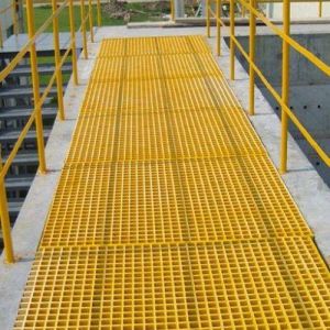 High Load Capacity Anti Slip FRP Grating Acid Resistance