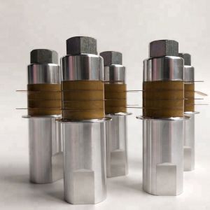 Steel 2000W 20KHz Welding Ultrasonic Piezo Transducer Sensor
