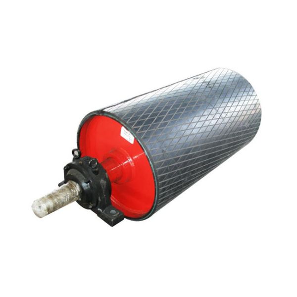 Quality Wear Resistant Oxygenation Rubber Lagging Pulley With CN Adhesive Layer wholesale