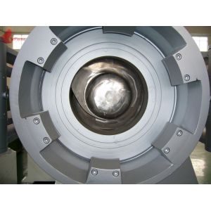 110KW Single Screw Strainer Extruder For PVC with Double Die head