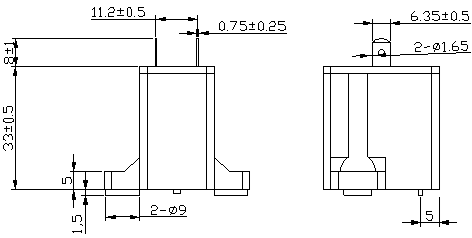 8mm PTC Heating Chip 14V 70C 18R for Automotive and Appliances