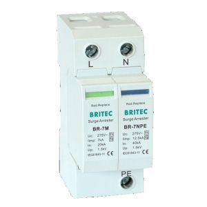 BR-7M 4P T1+T2 Surge Arrester B+C Spd Surge Protection Device type1 spd