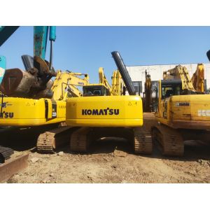 Used Hot Sales Komatsu Hydraulic Excavator PC220-7 for Construction Work, Track
