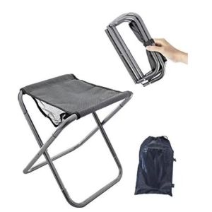 China Large folding camping stool with carrying bag aluminium alloy post on sale