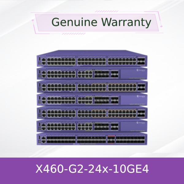 Quality ExtremeSwitching X460-G2-24x-10GE4-Base Advanced Fixed-Form Switch for Secure Edge Access wholesale