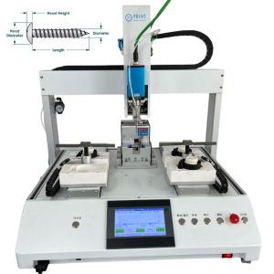 Cheap Servo Motor 4 Axis Automatic Screw Locking Machine For Mobile Phone for sale