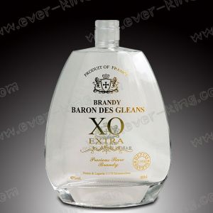 Custom High End FDA 1500g Brandy Glass Bottle