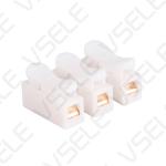 LED Lighting Terminal Block / White Push Quick Connecting Terminals