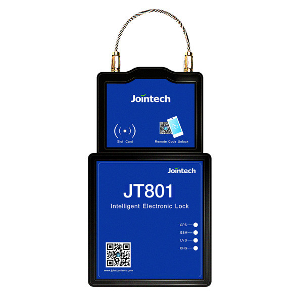 Intelligent Electronic Lock JT801 Seal Cable Support 9.23KN Vertical Tensile