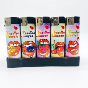 Custom PVC Wrap Gas Lighter for Refillable and Disposable Needs Customized