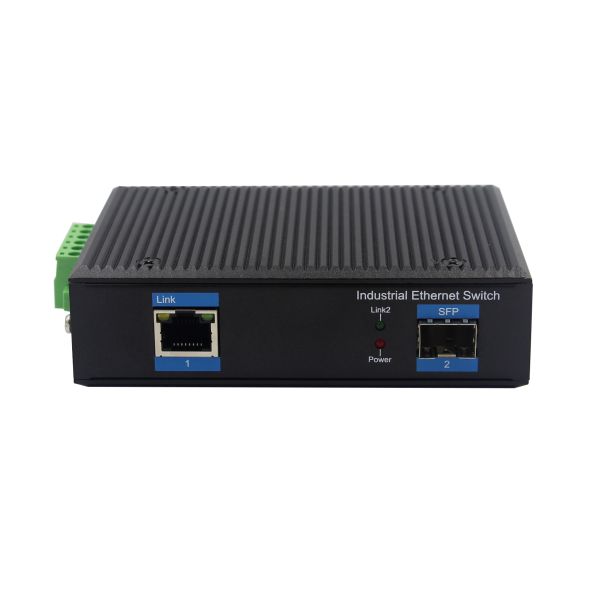 OPK-4500-1GX1GT Din-rail Umanaged Industrial Ethernet Switch (POE optional) 1