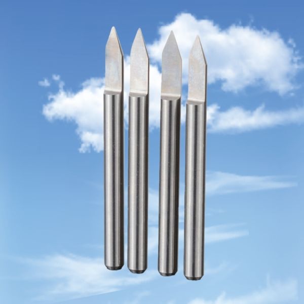 Quality Professional Tungsten Carbide Engraving Tool Flat Bottom Sharpen Bit for Soft Metal , PVC,MDF and Solid Wood wholesale